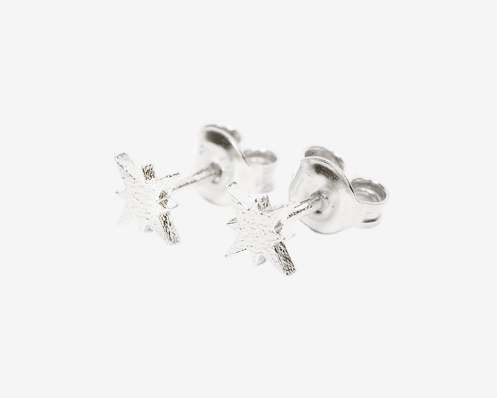 Kolczyki wkrętki Poranna Gwiazda