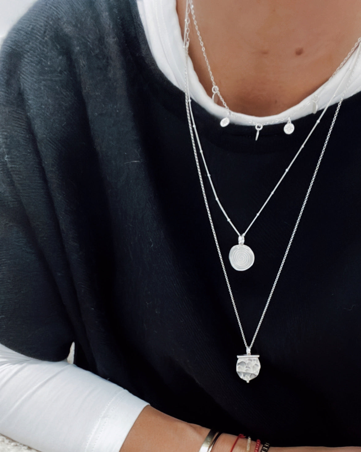 Naszyjnik Choker Stargazer – Srebrny