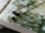 Diffuser Set, Necklace and Bracelet - Black Lava