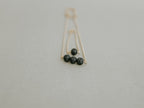 Diffuser Set, Necklace and Bracelet - Black Lava