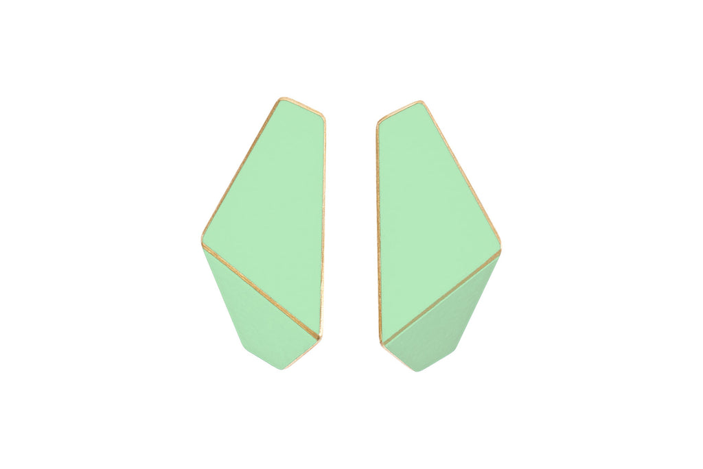 Smukłe kolczyki Folded