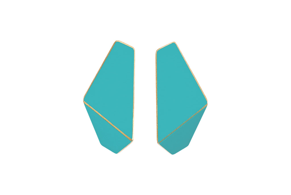 Smukłe kolczyki Folded