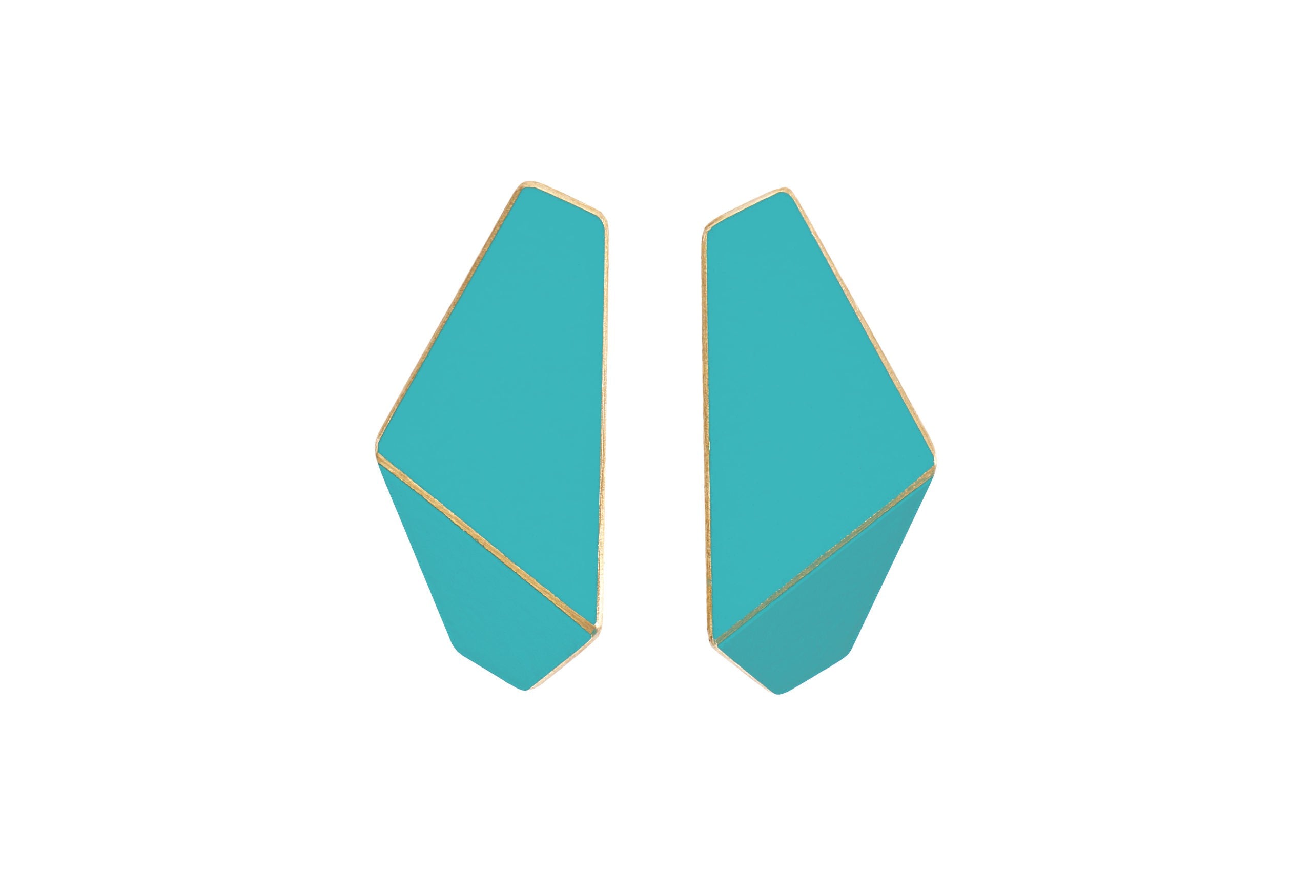 Smukłe kolczyki Folded