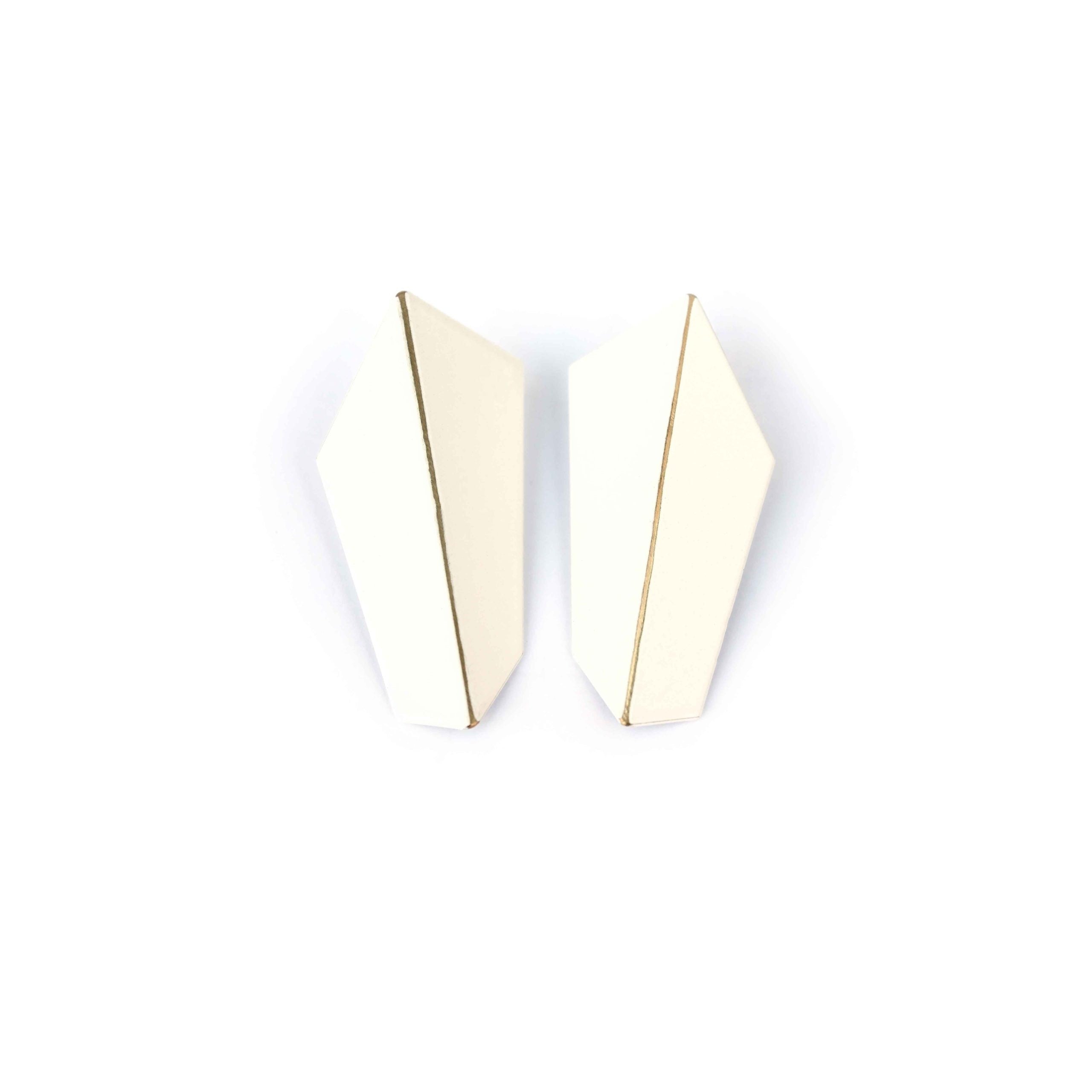 Kolczyki Folded Vertical – Składane Pionowe