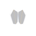 Folded Vertical Earrings
