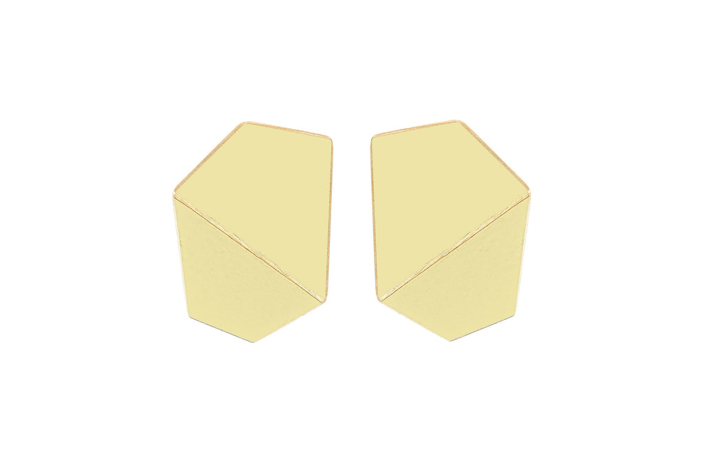 Kolczyki Folded – Szerokie Składane