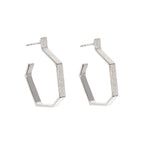 Hoops Silver Earrings